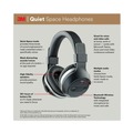Office Jansan | 3M 7100256312 Quiet Space Headphones - Black image number 8