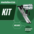 Framing Nailers | Metabo HPT NR83AA5M 3-1/4 in. Paper Strip Framing Nailer image number 1