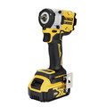 Impact Wrenches | Dewalt DCF923P2 ATOMIC 20V MAX Brushless Lithium-Ion 3/8 in. Cordless Impact Wrench with Hog Ring Anvil Kit with 2 Batteries (5 Ah) image number 2