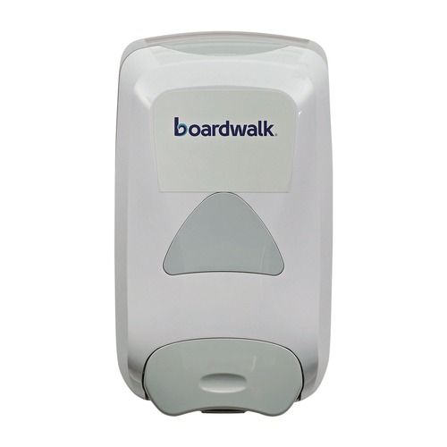 Skin Care & Personal Hygiene | Boardwalk 6754-06-GCE00VL 6.1 in. x 10.6 in. x 5.1 in. 1250 mL Soap Dispenser - Gray image number 0