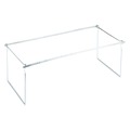 Office Jansan | Universal UNV17000 23 in. to 26.77 in. Screw-Together Hanging Folder Frame - Letter Size, Silver image number 3