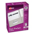 Office Jansan | Avery 47990 40 Sheet Capacity 11 in. x 8.5 in. Two-Pocket Folder - Gray (25/Box) image number 0