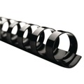 Office & Office Supplies | GBC 4000104 3/4 in. Diameter 160 Sheet Capacity CombBind Standard Spines - Black (100/Box) image number 2