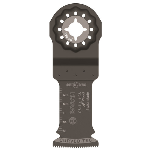 Multi Tools | Bosch OSL114 1-1/4 in. Starlock High-Carbon Steel Plunge Cut Blade image number 0