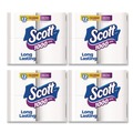 Toilet Paper | Scott 10060 1-Ply 4.1 in. x 3.7 in. Septic Safe Toilet Paper - White (48/Carton) image number 0