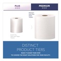 Cleaning & Janitorial Supplies | Kleenex 50606 8 in. x 600 ft. Hard Roll Paper Towels with Premium Absorbency Pockets - White (6 Rolls/Carton) image number 2