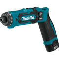 Drill Drivers | Makita DF012DSE 7.2V Lithium-Ion 1/4 in. Cordless Hex Drill Driver Kit with Auto-Stop Clutch (1.5 Ah) image number 1