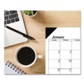 Calendars & Planners | House of Doolittle 125-02 22 in. x 17 in. 14-Month July 2025 to Aug 2026 Economy Academic Desk Pad Calendar - White/Black Sheets/Black Headband image number 3
