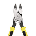 Cable and Wire Cutters | Klein Tools J2139NECRN 9.55 in. Side Cutters with Wire Stripper/Crimper image number 6