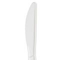  | Dixie SSK21P SmartStock Series-B 6.3 in. Mediumweight Plastic Cutlery Knives Refill - White (40/Pack, 24 Packs/Carton) image number 1