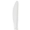 Office Jansan | Dixie SSK21P SmartStock Series-B 6.3 in. Mediumweight Plastic Cutlery Knives Refill - White (40/Pack, 24 Packs/Carton) image number 1