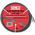 New Year New Savings! Save $25 off $150 | SENCO PC0064 1/4 in. x 50 ft. Quick Couple Air Hose with 1/4 in. Plug and Coupler image number 1