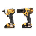 Combo Kits | Factory Reconditioned Dewalt DCK280C2R 20V MAX Compact Lithium-Ion 1/2 in. Cordless Drill Driver/ 1/4 in. Impact Driver Combo Kit (1.5 Ah) image number 1