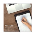Office & Office Supplies | Samsill 71656 10.6w x 14.25h Two-Tone Polyurethane Padfolio with Spine Accent - Tan/Brown image number 6