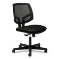 Office Jansan | HON H5711.GA10.T Volt Series 18.25 in. to 22.38 in. Seat Height Supports Up to 250 lbs. Mesh Back Task Chair - Black image number 1