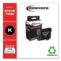 Office Jansan | Innovera IVR200120 175 Page-Yield Remanufactured Ink Replacement for T200 (T200120) - Black image number 1