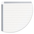 Office & Office Supplies | MasterVision MA2794830 72 in. x 48 in. Ruled Magnetic Dry Erase Planning Board - White Lacquered Steel Surface, Silver Aluminum Frame image number 2