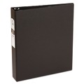  | Avery 03401 Economy 1.5 in. Capacity 11 in. x 8.5 in. 3-Ring Non-View Binder - Black image number 0