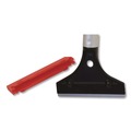 Cleaning & Janitorial Supplies | Nexstep Commercial Products 96552 MaxiPlus Window and Floor Scraper, 4-in Blade Width, 48-in Handle Length image number 2