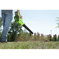 Handheld Blowers | Greenworks 2400702 2400702 24V Cordless Leaf Blower with 2 Ah Battery and Charger image number 1