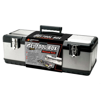 PRODUCTS | WILMAR W54026 9 in. x 26 in. x 11 in. Steel Tool Box