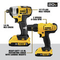 Combo Kits | Dewalt DCK1020D2 10-Tool Combo Kit - 20V MAX Cordless with 2 Batteries (2 Ah) image number 7