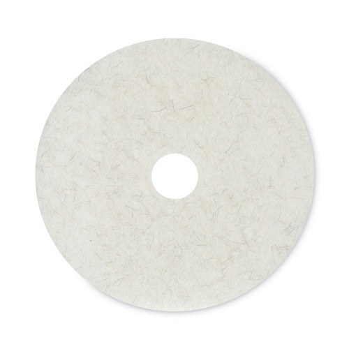 Just Launched | Boardwalk BWK4020NAT 20 in. dia. Burnishing Floor Pads - Natural White (5-Piece/Carton) image number 0