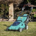 Push Mowers | Factory Reconditioned Makita XML14CT1-R 36V (18V X2) LXT Lithium-Ion 19 in. Cordless Self-Propelled Lawn Mower Kit with 4 Batteries (5 Ah) image number 3