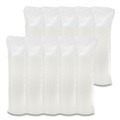 Food Trays, Containers, and Lids | Dart 16SL Plastic Straw-Slot Lid Fits 12 oz. to 24 oz. Hot/Cold Foam Cups - Translucent (1000/Carton) image number 3