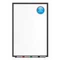 Labor Day Sale! Save $30 off $199! | Quartet 2545B 60 in. x 36 in. Classic Series Porcelain Magnetic Dry Erase Board - White Surface, Black Aluminum Frame image number 3