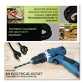 Office Electronics & Batteries | GoGreen Power 13725BK 16 AWG Outdoor Extension Cord, 25 ft, 13 A, Black image number 3