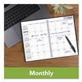 Calendars & Planners | AT-A-GLANCE SK2-00 14-Month: Dec 2024 to Jan 2026 12 in. x 8 in. Ruled Blocks DayMinder Monthly Planner - Black Cover image number 5