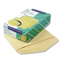 Envelopes & Mailers | Quality Park QUA54300 10 x 12 Hub Flap Gummed Closure Open-Side Booklet Envelope - Brown Kraft (100/Box) image number 0