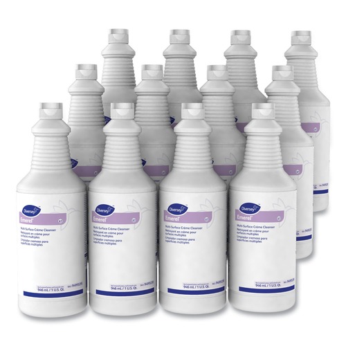 All-Purpose Cleaners | Diversey Care 94995295 Emerel Fresh Scent 32 oz. Bottle Multi-Surface Creme Cleanser (12-Piece/Carton) image number 0