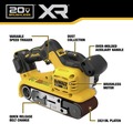 Belt Sanders | Factory Reconditioned Dewalt DCW220BR 20V MAX XR Lithium-Ion Brushless 3 in. x 21 in. Cordless Belt Sander (Tool Only) image number 15