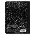 Office Jansan | Mead 09932 Square Deal 9.75 in. x 7.5 in. Sheets Medium/College Rule Composition Book - Black Cover image number 1