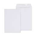 Office Jansan | Universal UNV40104 6.5 in. x 9.5 in. 24 lb. #1-3/4 Square Flap Gummed Catalog Envelope - White (500/Box) image number 0