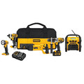 Combo Kits | Factory Reconditioned Dewalt DCK598L2R 20V MAX Cordless Lithium-Ion 5-Tool Combo Kit image number 0