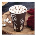 Last Chance for these Amazing Deals | Dart DWTG16ST Thermoguard 16 oz. Insulated Paper Hot Cups - Steam Print (600/Carton) image number 4