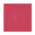 Cleaning & Janitorial Accessories | Boardwalk BWK4018RED 18 in. Diameter Buffing Floor Pads - Red (5/Carton) image number 2