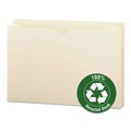 Office Jansan | Smead 75607 Straight Tab 100% Recycled Top Tab File Jackets - Legal, Manila (50/Box) image number 6
