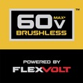 Handheld Blowers | Dewalt DCBL770X1 60V MAX Cordless Handheld Lithium-Ion Brushless Blower (3 Ah) image number 7