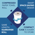 Cleaning & Janitorial Supplies | Scott 56158 8 in. x 800 ft. 1-Ply Universal 100 Percent Recycled Fiber Hard Roll Paper Towels - White (6/Carton) image number 5