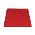Cleaning Cloths | Boardwalk 7100115839 28 in. x 14 in. Buffing Floor Pads - Red (10/Carton) image number 1