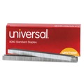  | Universal UNV79000 0.25 in. x 0.5 in. Standard Steel Chisel Point Staples (5000/Box) image number 0