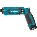 Drill Drivers | Makita DF012DSE 7.2V Lithium-Ion 1/4 in. Cordless Hex Drill Driver Kit with Auto-Stop Clutch (1.5 Ah) image number 2
