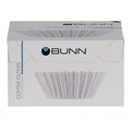 Food Service | BUNN 20104.0001 8 to 12 Cup Size Flat Bottom Coffee Filters (100/Pack) image number 2