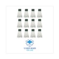 Cleaning Cloths | Boardwalk BWKSP200M14DZ 14 oz. Medium Loop End Rayon Mop Head - White (1-Dozen) image number 3