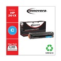 Semi-Annual Reconditioned Sale! Save 50% vs New! | Factory Reconditioned Innovera IVRF401X 2300 Page-Yield Remanufactured High-Yield Toner - Cyan image number 1