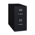 Office Filing Cabinets & Shelves | Alera 26127 15 in. x 26.5 in. x 28.37 in. Letter-Size Two-Drawer Economy Vertical File - Black image number 2
